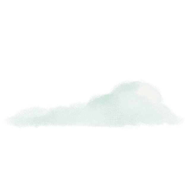 Cloud 1, floating on top left of mag cover